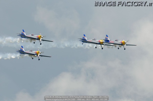 2009-06-26 Zeltweg Airpower 2578 Flying Bulls Aerobatics Team - Zlin Z-50LX